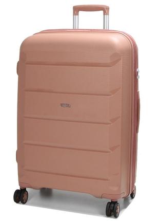 Валіза середня M поліпропілен Airtex 646 80л 67,5×47×26см Роже...