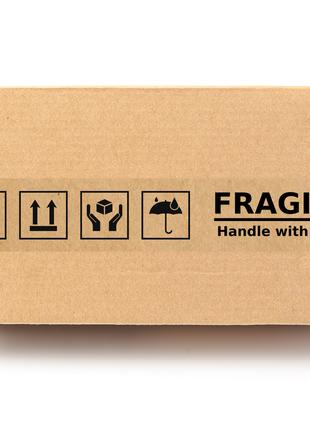 Скотч этикетка крафт "Fragile"​​​​​, 50х294 мм (100 шт/рулон) ...