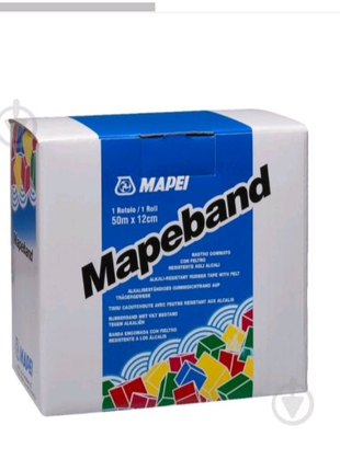 Лента гидроизоляционная Mapei Mapeband 12 см х 50 м