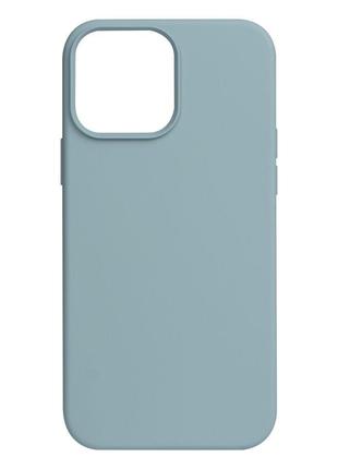 Чехол Soft Case Full Size для Apple iPhone 13 Pro Max Mist blue