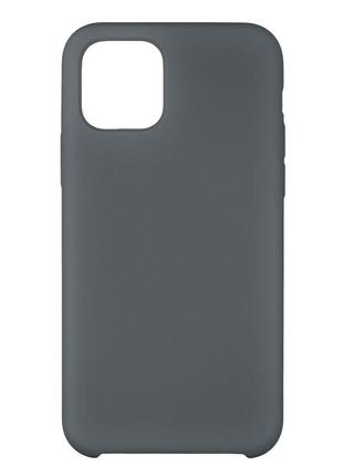 Чехол Soft Case No Logo для Apple iPhone 11 Pro Dark grey