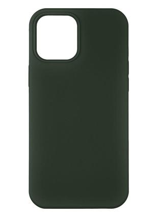 Чехол Soft Case Full Size для Apple iPhone 12 Pro Max Dark olive