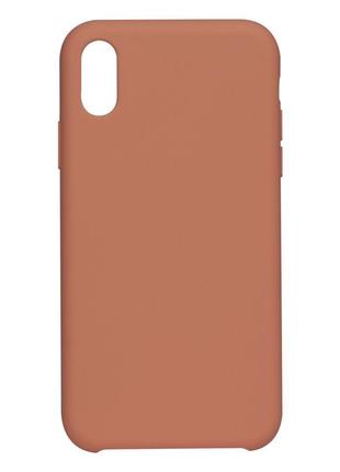 Чехол Soft Case No Logo для Apple iPhone XR Peach