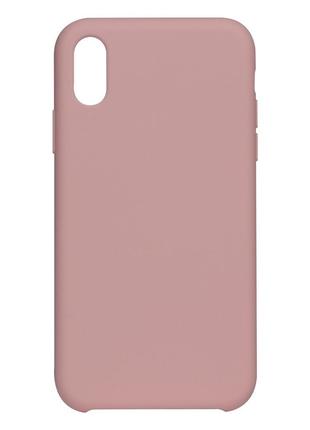 Чехол Soft Case No Logo для Apple iPhone XR Light pink