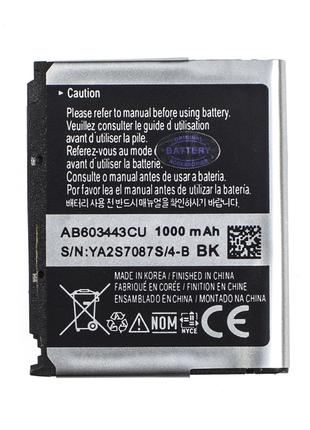 Аккумулятор AB603443CU для Samsung I200 1000 mAh (00184-8)
