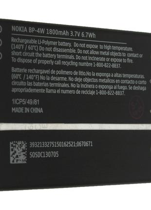Аккумуляторная батарея BP-4W для Nokia Lumia 810 1800 mAh (000...
