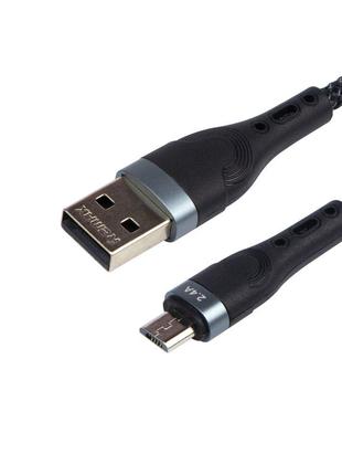 Кабель USB Remax RC-C006A USB - Micro USB 2.4А Черный