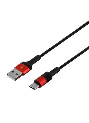 Кабель Borofone BX21 USB - Type C 2.4A Max 1 m Красный