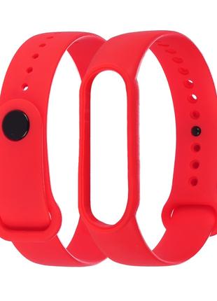 Ремешок силиконовый Anchor для Xiaomi Mi Band 5/ 6 Красный