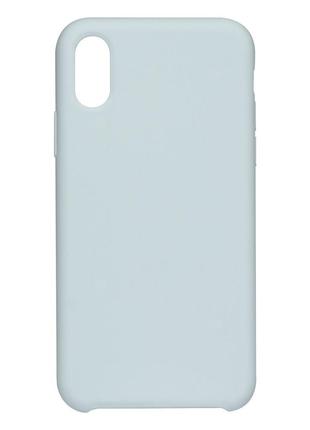 Чехол Soft Case No Logo для Apple iPhone X / iPhone Xs White