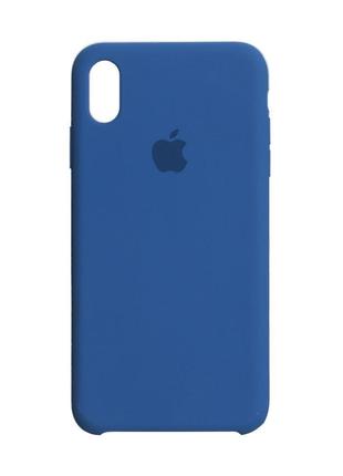Чехол OtterBox soft touch Apple iPhone Xs Max Navy blue