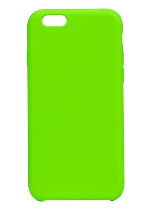 Чехол Soft Case No Logo для Apple iPhone 6s Shiny green