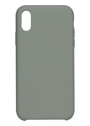 Чехол Soft Case No Logo для Apple iPhone XR Pebble