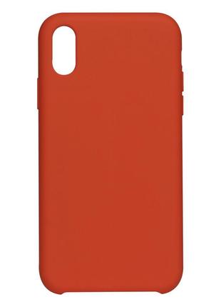 Чехол Soft Case No Logo для Apple iPhone XR Orange