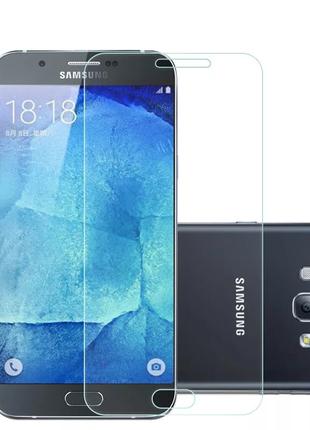 Защитное стекло Glass 2.5D для Samsung Galaxy A8 2015 (81906)