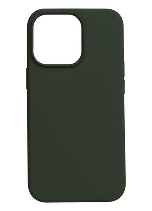 Чехол Soft Case Full Size для Apple iPhone 13 Pro Dark olive