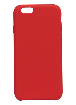 Чехол Soft Case No Logo для Apple iPhone 6s Red