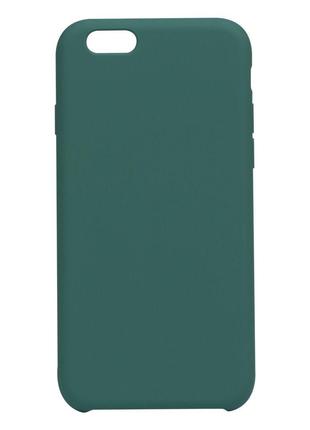 Чехол Soft Case No Logo для Apple iPhone 6s Pine green