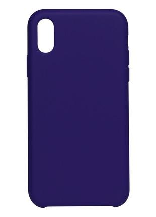Чехол Soft Case No Logo для Apple iPhone XR Purple