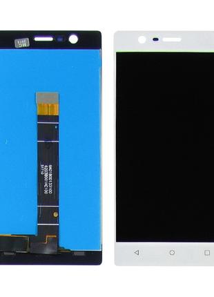 Дисплей для Nokia 3 TA-1020/ TA-1032 с сенсором Белый (DH0802)