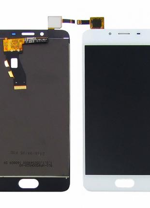 Дисплей для Meizu U10 U680 с сенсором Белый (DH0746)