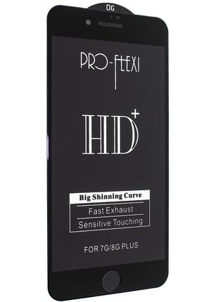 Защитное стекло Pro-Flexi HD для iPhone 7 Plus Black (00007839)