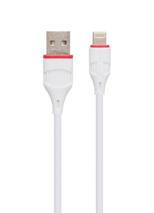 Кабель USB Borofone BX17 USB - Lightning Белый