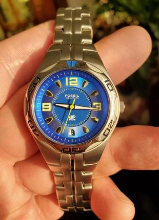 Fossil blue am-3734 спортивний годинник унісекс