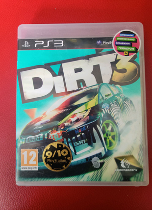 Игра диск Dirt 3 для Playstation 3 PS3