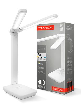 Лампа настольная с аккумулятором LED TITANUM TLTF-010W 7W 2700...