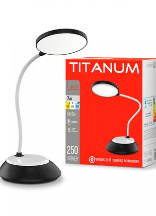 Лампа настольная с аккумулятором LED TITANUM TLTF-022B 7W 3000...