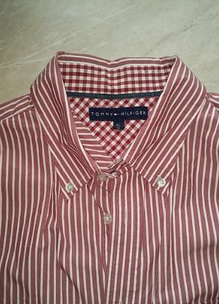 Рубашка  мужская р.xl  tommy hilfiger