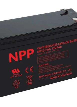 Свинцово-кислотный аккумулятор NP12-7.2 (NPP)