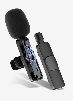 Беспроводной петличный микрофон для iPhone, Pad Lighting Light...