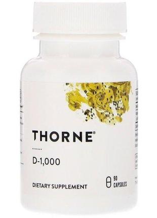 Витамин D Thorne Research D-1000 90 Caps