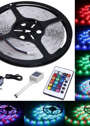 Светодиодная лента LED 3528 RGB Комплект, Светодиодная гибкая ...