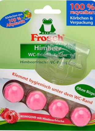 Frosch Блок для унитаза Малина 42 г (4001499957598)