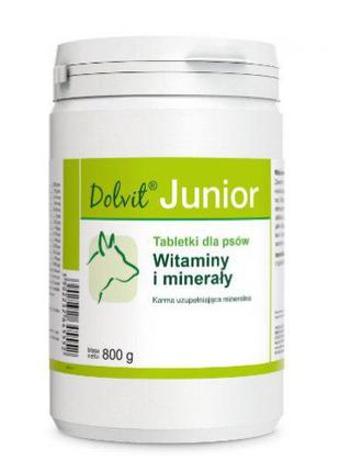 Витаминно-минеральная добавка для собак Dolfos Dolvit Junior 8...