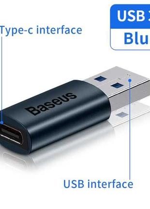 Адаптер Baseus USB 3.1 USB to Type-C OTG