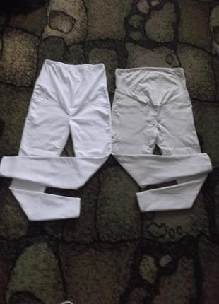 Белые и бежевые джинсы скини лосины.lc waikiki