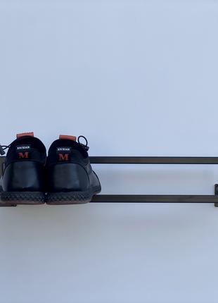 Настенная полка для обуви Minimalism из металла 50х16х9 см