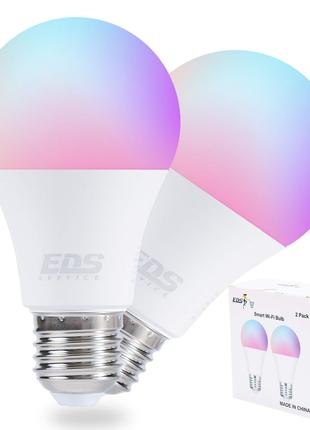 EDS Service Лампочки Wi-Fi, розумна кольорова лампочка E27 з р...