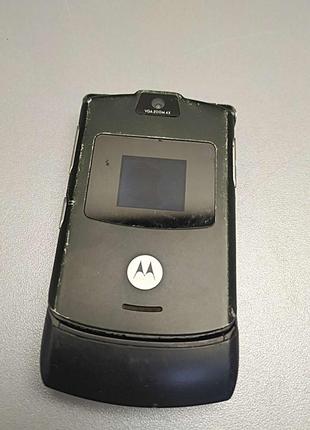 Мобільний телефон смартфон Б/У Motorola RAZR V3
