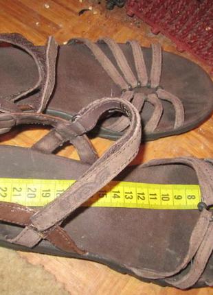 Спортивные сандали р 38-39 кожа нубук