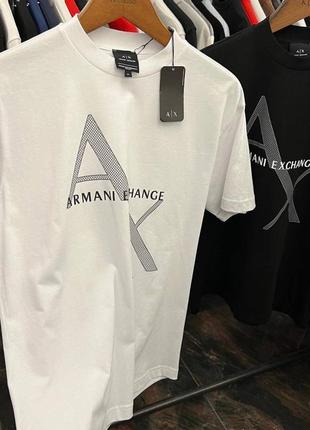 Мужская футболка в стиле armani exchange