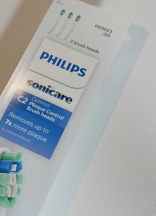 Насадки Philips Sonicare C2 HX9023/65 3 штуки по ціні 2!