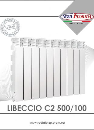 Радіатор опалення алюмінієвий 500/100 (4-секції) LIBECCIO C2 N...