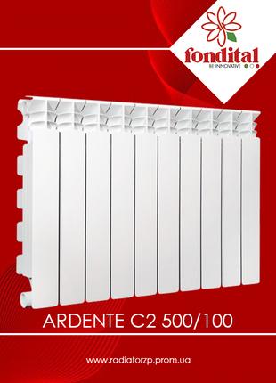 Радіатор опалення алюмінієвий 500/100 (10-секцій) ARDENTE C Fo...