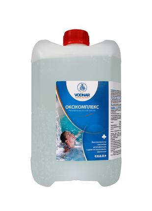 Комплексное средство для очистки воды в бассейне Оксикомплекс ...