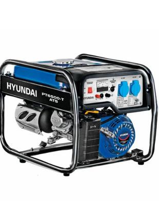 Бензиновий генератор Hyundai 65130 PT6500-T ATS 65130 5 кВт, о...